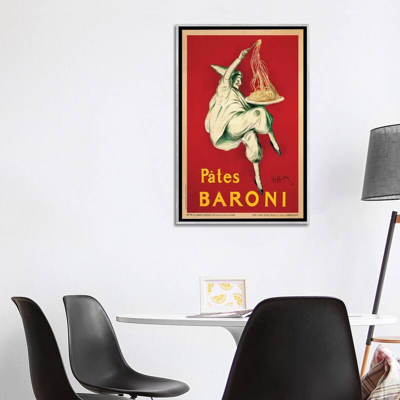 iCanvas "Pates Baroni, 1921" by Cappiello Framed Bed Bath
